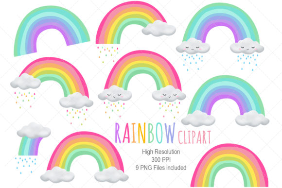 Download Rainbow Clipart Colorful Rainbow - Rainbow clipart Collection