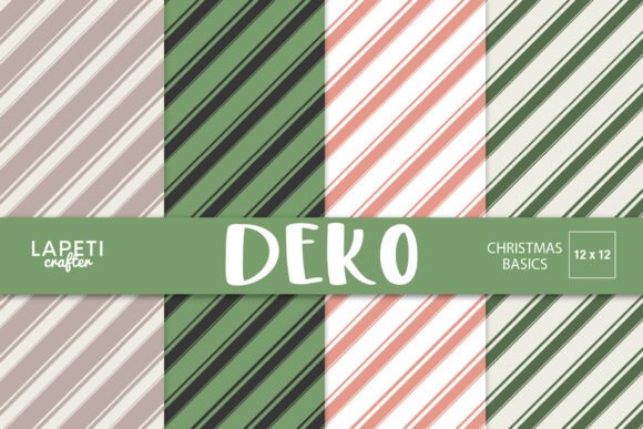 Download Christmas Striped Paper - Striped paper Collection
