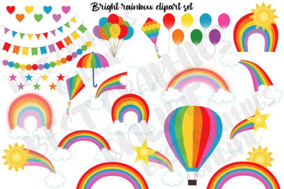 Download Rainbow Clipart Cloud Sun Cute Weather - Rainbow clipart Collection